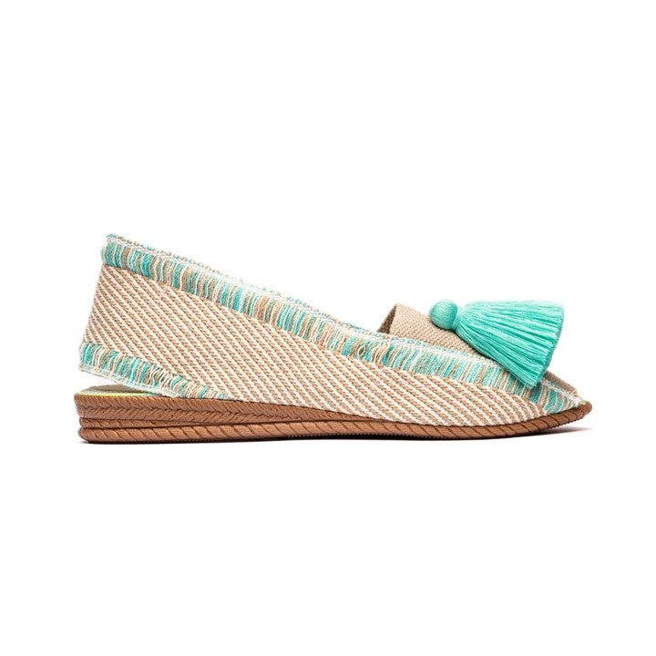 Espadrilles Casa de Vera, Garza Blau