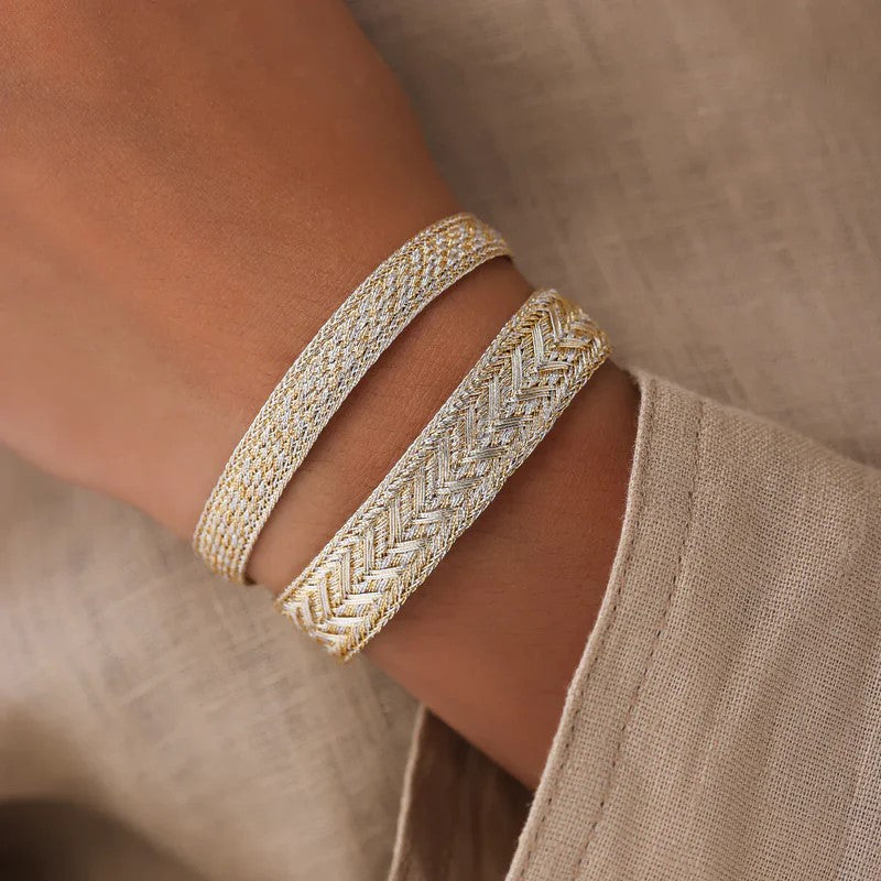 Maayaz Bracelet Intermix Goldsilber