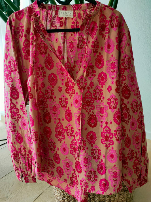 Bluse von Voyage Fashion Pink